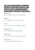 NEA EXAM QUESTIONS ANSWERS&NewLine;RATED A PLUS NEW UPDATE 2026&NewLine;STUDY GUIDE COMPREHENSIVE&NewLine;QUESTIONS ANSWERS VERIFIED A&plus;