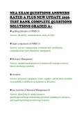 NEA EXAM QUESTIONS ANSWERS&NewLine;RATED A PLUS NEW UPDATE 2026&NewLine;TEST BANK COMPLETE QUESTIONS&NewLine;SOLUTIONS GRADED A&plus;