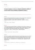 ABLS advanced burn life support EXAM A&plus; GRADE ASSURED COMPLETE SOLUTIONS AND VERIFIED ANSWERS