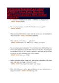 Contractors Business&sol;Law Latest&NewLine;2026&sol;2027 Actual Exam Questions&NewLine;With Correct Answers 100&percnt; Verified&NewLine;Graded A&plus;