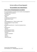 Samenvatting Orthopedagogiek &vert; Grondplan Hulpverleners &vert; Karel de Grote &vert; 2025&sol;26