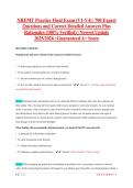 NREMT Practice Final Exam &lpar;V1&ndash;V4&rpar; &vert; 700 Expert Questions and Correct Detailed Answers Plus Rationales &lpar;100&percnt; Verified&rpar; &vert; Newest Update 2025&sol;2026 &vert; Guaranteed A&plus; Score