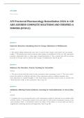 ATI RN pharmacology proctored EXAM A&plus; GRADE ASSURED COMPLETE SOLUTIONS AND VERIFIED ANSWERS