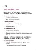 4&period;5 Role of the state in the macroeconomy A level Economics Edexcel