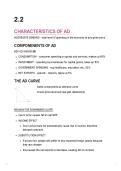 2&period;2 Aggregate Demand A level Edexcel Economics