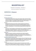 Begrippenlijst Biologische Antropologie boekdeel 2  hoofdstuk 1 en 2&vert; Biosociale Criminologie &vert; UGent &vert; 2025&sol;26