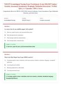 NUR 257 Exam 2 &lpar;Latest 2026&sol;2027 Update&rpar; &vert; Geriatric Assessment & Geriatric Syndromes &vert; Enrichment Guide &vert; Exam Questions & Answers &vert; Grade A&plus;