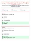 NUR 257 Exam 2 Unit 3 &lpar;Latest 2026&sol;2027 Update&rpar; &vert; Gerontological Nursing &vert; Age-Related Physiological Changes & Geriatric Care &vert; Comprehensive Review &vert; Exam Questions & Answers &vert; Grade A&plus;