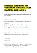 NJ CORE 2026 CERTIFICATION TEST&NewLine;QUESTIONS AND COMPLETE SOLUTIONS&NewLine;FULL REVIEW GUIDE GRADED A&plus;