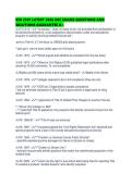 KIN 2501 LATEST 2026 EOC EXAMS QUESTIONS AND SOLUTIONS GUARANTEE A&period;pdf