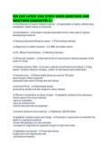 KIN 2501 LATEST 2026 STUDY GUIDE QUESTIONS AND SOLUTIONS GUARANTEE A&period;pdf