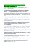 KIN 2501 LATEST 2026 EXAM QUESTIONS AND SOLUTIONS GUARANTEE A&period;pdf