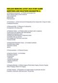 NUCLEAR MEDICINE LATEST 2026 STUDY GUIDE QUESTIONS AND SOLUTIONS GUARANTEE A&period;pdf