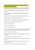 NUCLEAR MEDICINE LATEST EXAMS QUESTIONS AND SOLUTIONS GUARANTEE