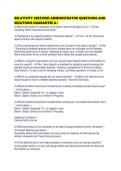 RELATIVITY CERTIFIED ADMINISTRATOR QUESTIONS AND SOLUTIONS GUARANTEE 