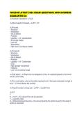 FINC306 LATEST 2026 EXAM QUESTIONS AND ANSWERS GUARANTEE