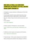 NKU MSN 611 FINAL 100 QUESTIONS&NewLine;COMPLETE SOLUTIONS 2026 FULL REVIEW&NewLine;EXAM SCRIPT GRADED A&plus;
