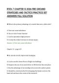 IFSTA 7 CHAPTER 13 2026 FIRE GROUND&NewLine;STRATEGIES AND TACTICS PRACTICE SET&NewLine;ANSWERS FULL SOLUTION
