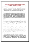 ECN 1-2 QUESTIONS AND VERIFIED ANSWERS &vert;100&percnt; CORRECT &vert; ALREADY GRADED A