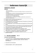 Iedereen kansrijk &vert; Volledige samenvatting &vert; Arteveldehogeschool &vert; 2025&sol;26