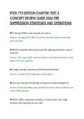 IFSTA 7TH EDITION CHAPTER TEST 5&NewLine;CONCEPT REVIEW GUIDE 2026 FIRE&NewLine;SUPPRESSION STRATEGIES AND OPERATIONS&NewLine;