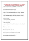 ECON 1000&colon; EXAM 1 &lpar;CH 1&comma; 2&comma; 3&rpar; QUESTIONS AND VERIFIED ANSWERS &vert;100&percnt; CORRECT &vert; ALREADY GRADED A