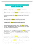 NACE CIP 2 STUDY GUIDES EXAM QUESTIONS WITH CORRECT ANSWERS 2026 