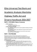 S-Tier Manitoba Highway Traffic Act & Driver&rsquo;s Handbook Complete Exam Test Bank &lpar;2026&sol;2027&rpar; &vert; Modernized MPI Driver Z Master Study Guide &mdash; 60 High-Yield Tiered Questions with Deep Mentor Analysis