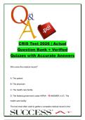 CRIS Test 2026 HIPAA & Medical Records Practice Questions with Verified Answers &vert; Health Information Management&comma; ROI&comma; PHI&comma; HIPAA Privacy Rule & Compliance
