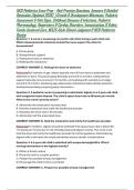 HESI Pediatrics Exam Prep &ndash; Real Practice Questions&comma; Answers & Detailed Rationales &lpar;Updated 2026&rpar;  &vert; Growth & Development Milestones&comma; Pediatric Assessment & Vital Signs&comma; Childhood Diseases & Infections&comma; Pediatric Pharmacology&comma; Respiratory & Cardiac Disord