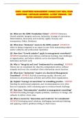 CHMC&colon; CHARTERED MANAGEMENT CONSULTANT BUNDLED EXAMS &vert; 100&percnt; VERIFIED EXAM QUESTIONS & ANSWERS &vert; LATEST 2026&sol;2027 VERSION &vert; PASS GUARANTEE