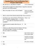 Yamaha Motor Tech Certification Test&NewLine;Practice 2026 Guide