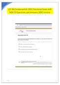 ATI RN Fundamentals 2023 Proctored Exam with NGN 70 Questions and Answers-2026 Version