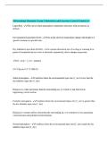 Meteorology Introduction Questions And Answers Latest Graded A&plus;