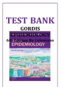 Gordis Epidemiology &lpar;6th Ed&rpar; Celentano &ndash; Complete Course Test Bank