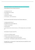 METEOROLOGY PHYSICAL FINAL Exam Questions And Answers Latest Graded A&plus;