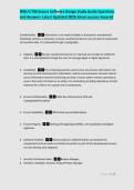 WGU C706 Secure Software Design Study Guide Questions &NewLine;and Answers Latest Updated 2026&period;Great success Assured