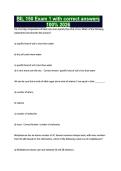 BIL 150 Exam 1 with correct answers 100&percnt; 2026