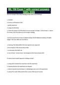 BIL 150 Exam 1 with correct answers 100&percnt; 2026