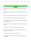 MPTC Criminal Investigations Exam Questions and Answers Latest Graded A&plus;