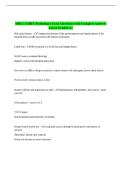 MRI CAMRT &lpar;Pathology&rpar; Exam Questions with Complete Answers Latest Graded A&plus;