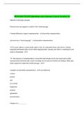 MSN 610 EXAM Questions and Answers Latest Graded A&plus;
