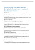 Comprehensive Nursing Exam 4 Study Guide&NewLine;Questions and answers