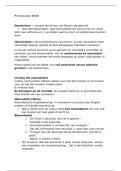 Samenvatting Psychologie 2040 examen Artesis Plantijn Antwerpen