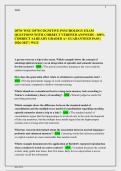 WGU D570 COGNITIVE PSYCHOLOGY EXAM&NewLine;QUESTIONS WITH CORRECT VERIFIED ANSWERS - 100&percnt;&NewLine;CORRECT ALREADY GRADED A&plus; GUARANTEED PASS &vert;&NewLine;2026-2027 &vert; WGU