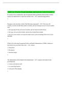 NAB Core Practice Exam Questions and Answers Latest Graded A&plus;