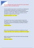 BYU GOVERNMENT FINAL EXAM-QUESTIONS WITH 100&percnt; CORRECT &NewLine;ANSWERS&vert; VERIFIED ASSURED SUCCESS