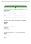 NR 226&sol; NR226 &lpar;LATEST 2025&sol; 2026 UPDATE&rpar; FUNDAMENTALS&colon;&NewLine;PATIENT CARE GUIDE &vert; EXAM 1 Questions and Answers Latest Graded A&plus;