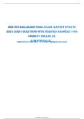 BSN-205 Hallmark final exam &lpar;Latest Update 2025 2026&rpar; Questions with Verified Answers 100&percnt; Correct &lbrack;Grade A&rsqb;-&NewLine;Concepts of NuNrsiigignghtIVin&lpar;gNiiaghletingale College&rpar;&NewLine;&NewLine;