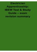 Electrician Apprenticeship IBEW Test and Study Guide Exam Revision Summary 2025&sol; 2026